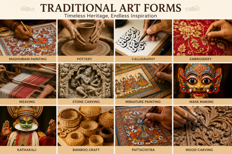 Traditional Art Forms That Continue to Inspire Modern Artists